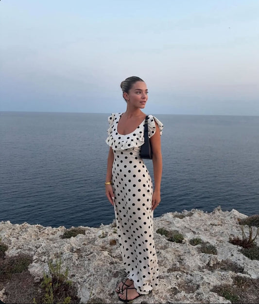 Design by Si Luna Dress - Black/White