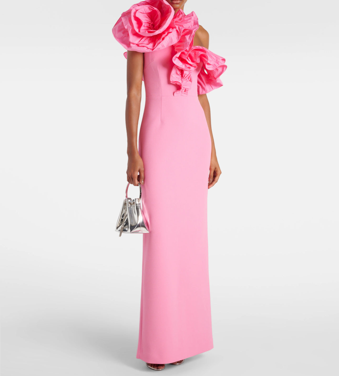 Rebecca Vallance Rosita Gown in Pink