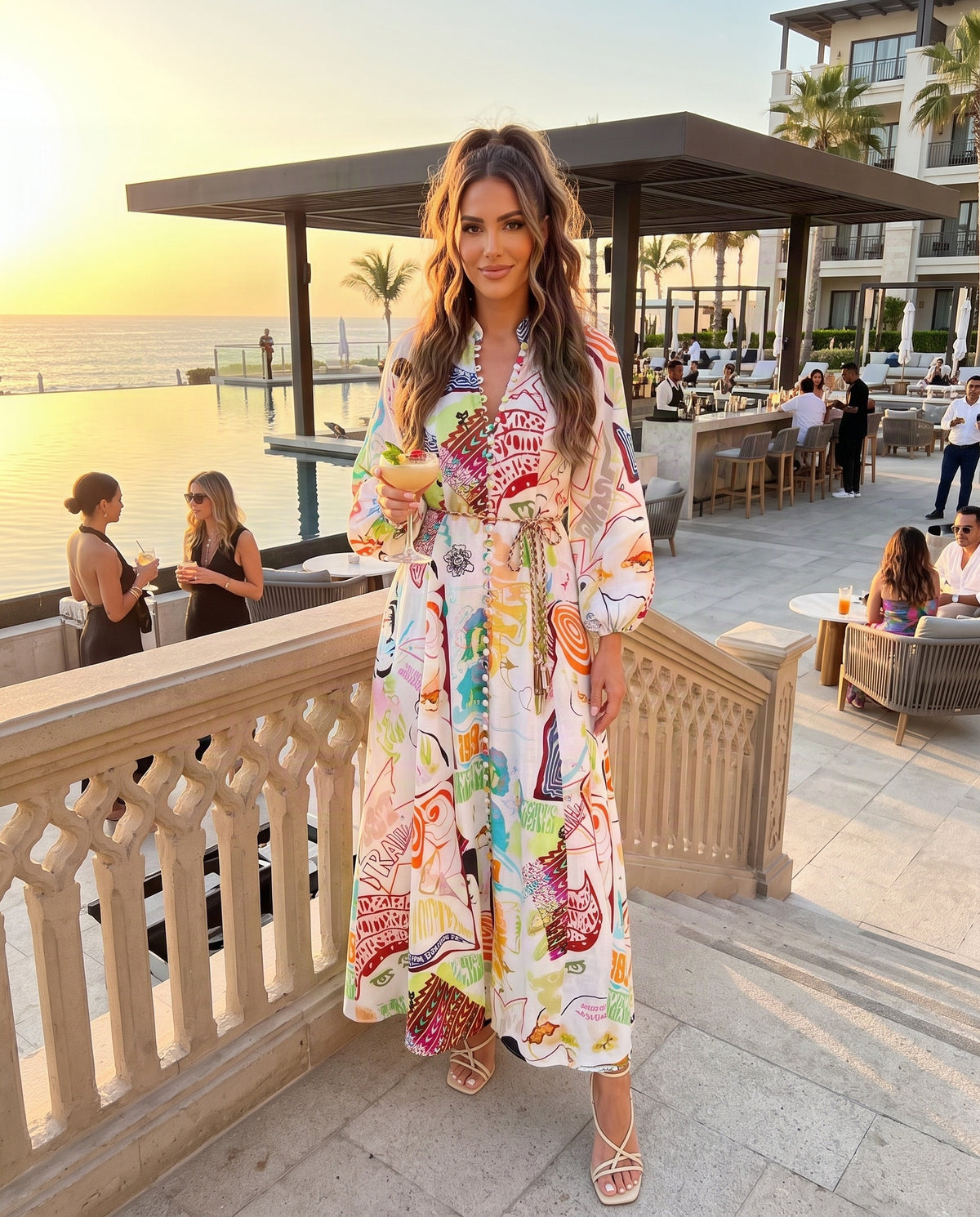 Zimmermann Shelly Billow Long Dress