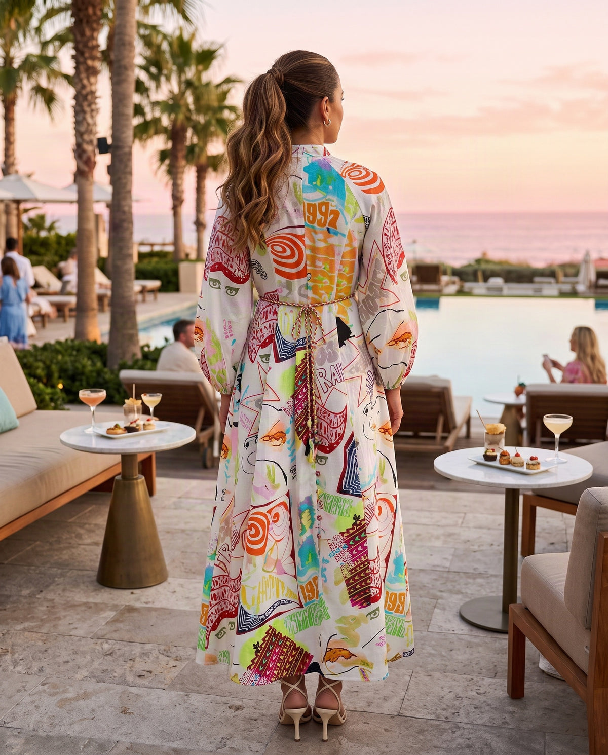 Zimmermann Shelly Billow Long Dress