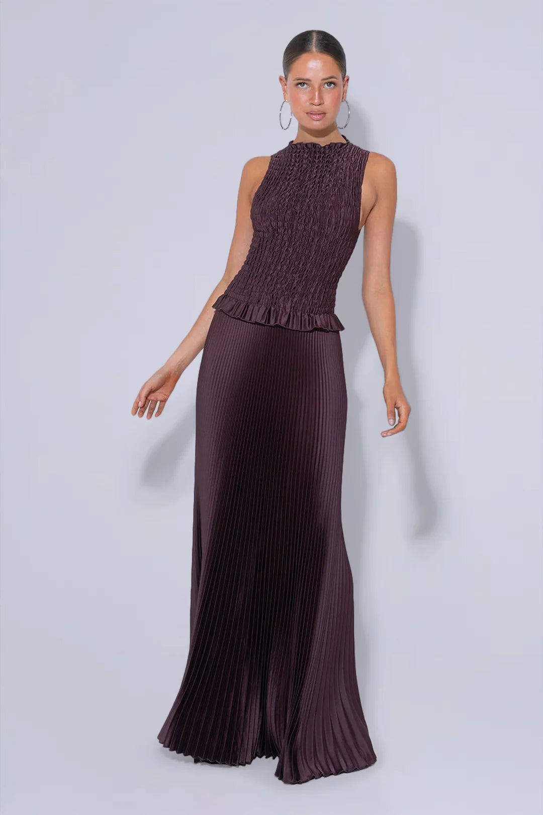 L'Idee Bowery Gown l Mahogany