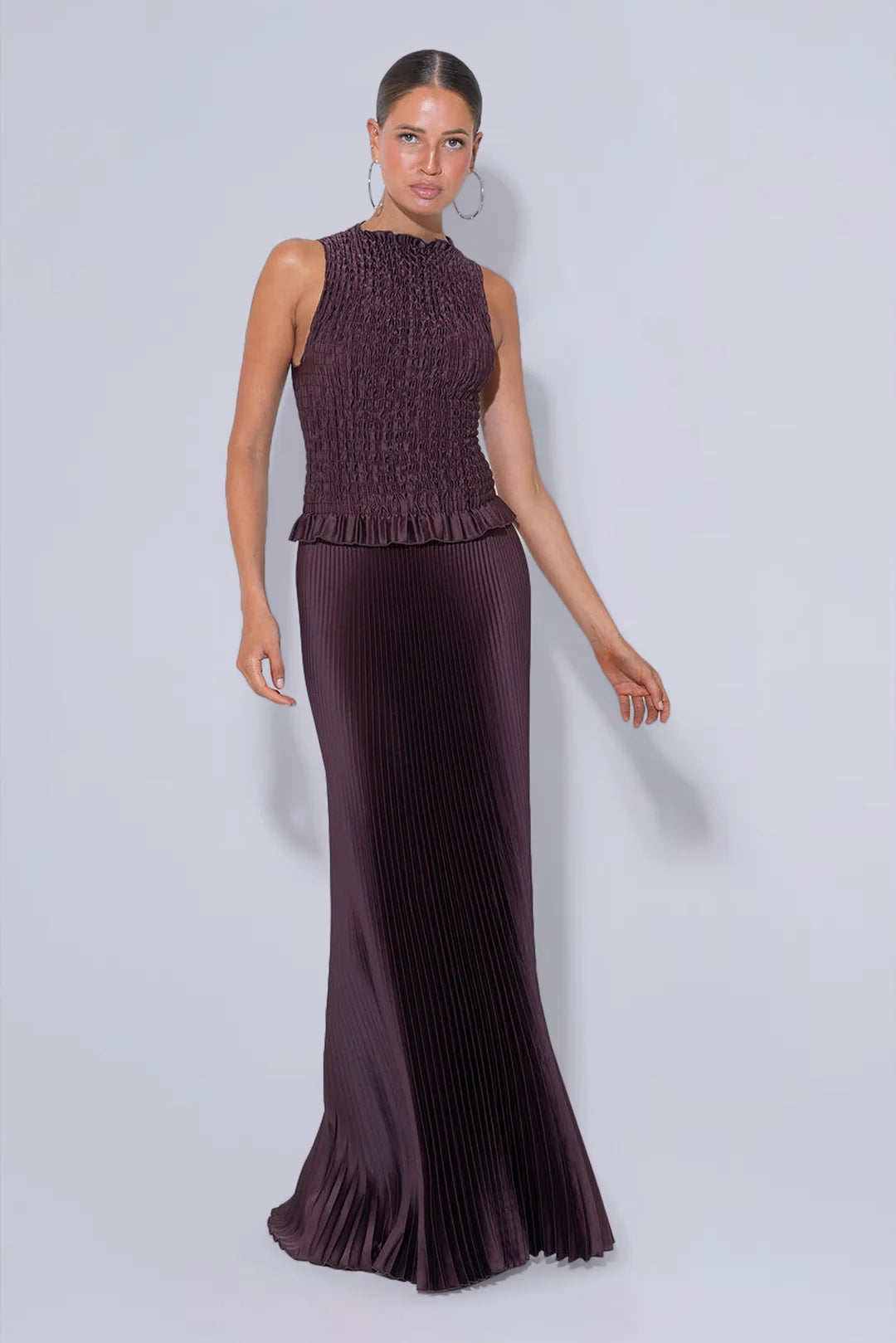 L'Idee Bowery Gown l Mahogany