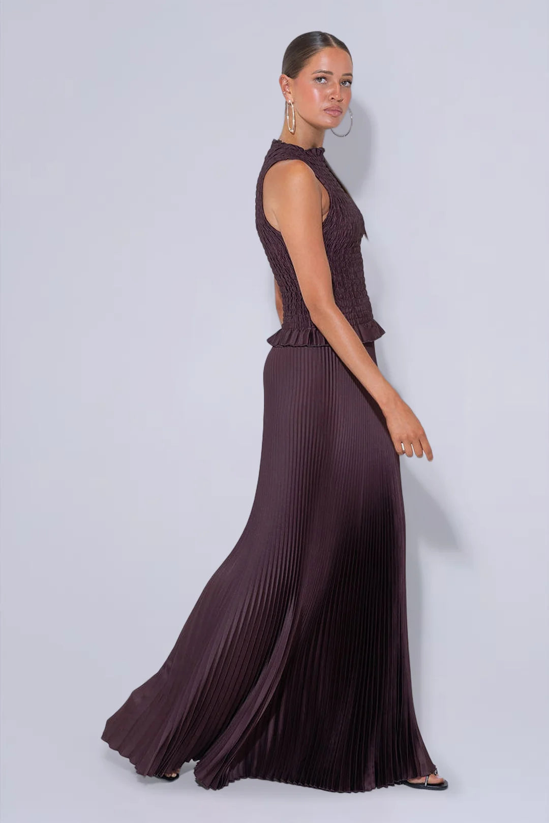 L'Idee Bowery Gown l Mahogany