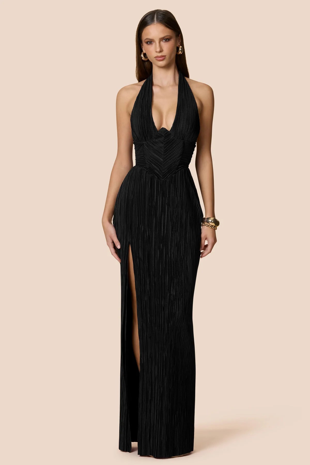 Nookie Belleza Gown l Black