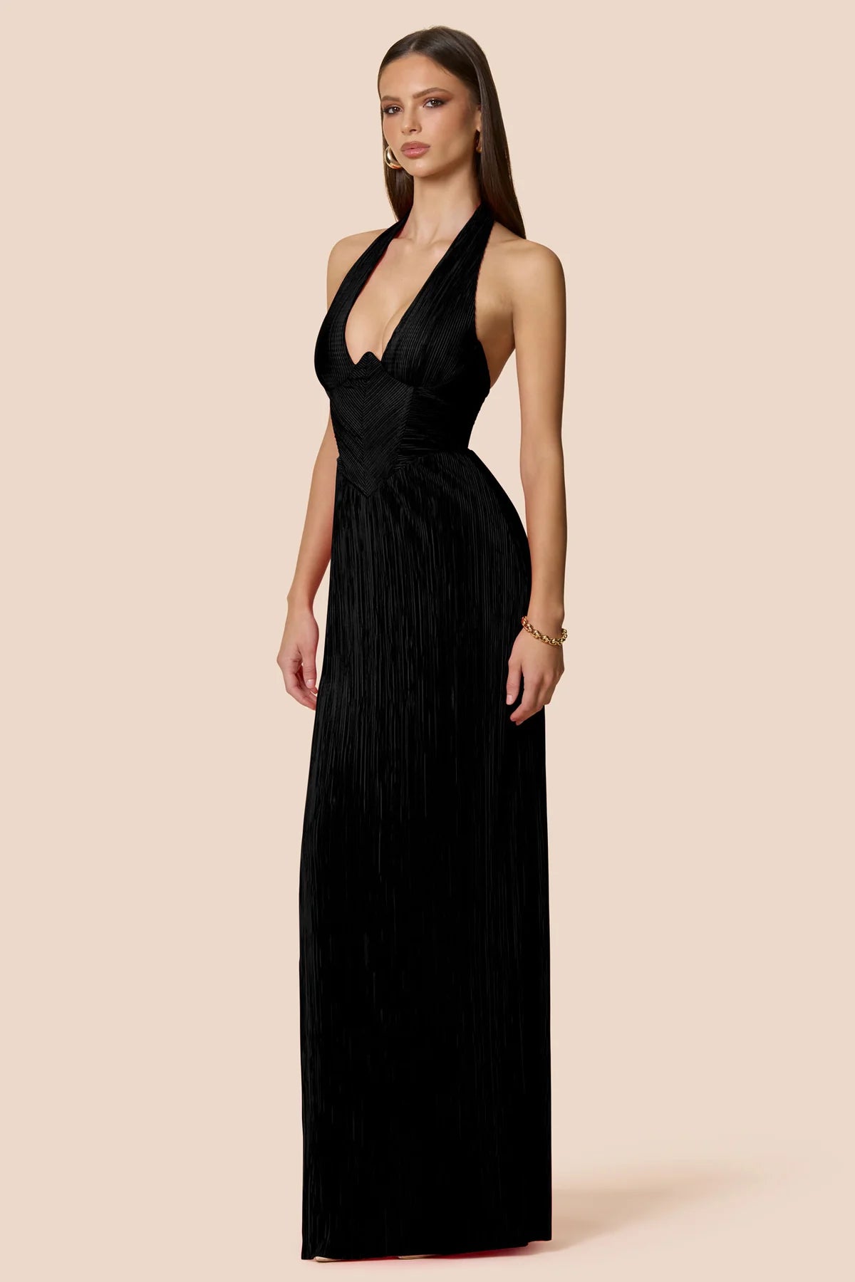 Nookie Belleza Gown l Black