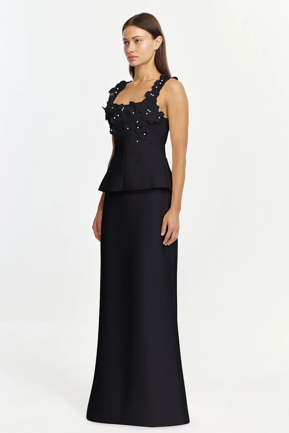 Acler Bunowen Maxi Dress l Black