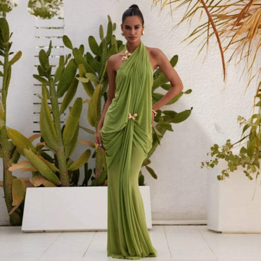 Abyss By Abby Debut Maxi In Green