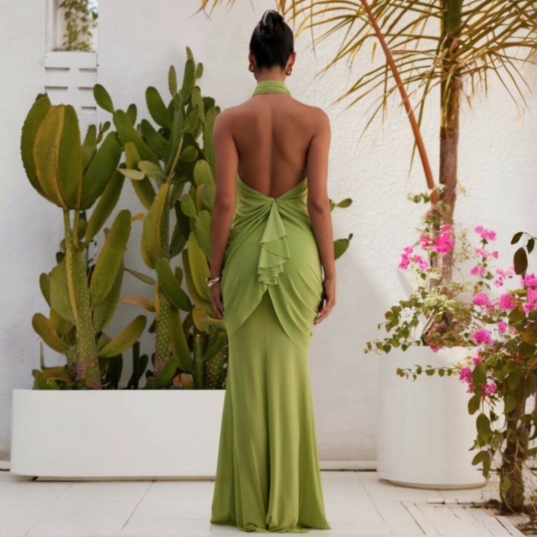 Abyss By Abby Debut Maxi In Green