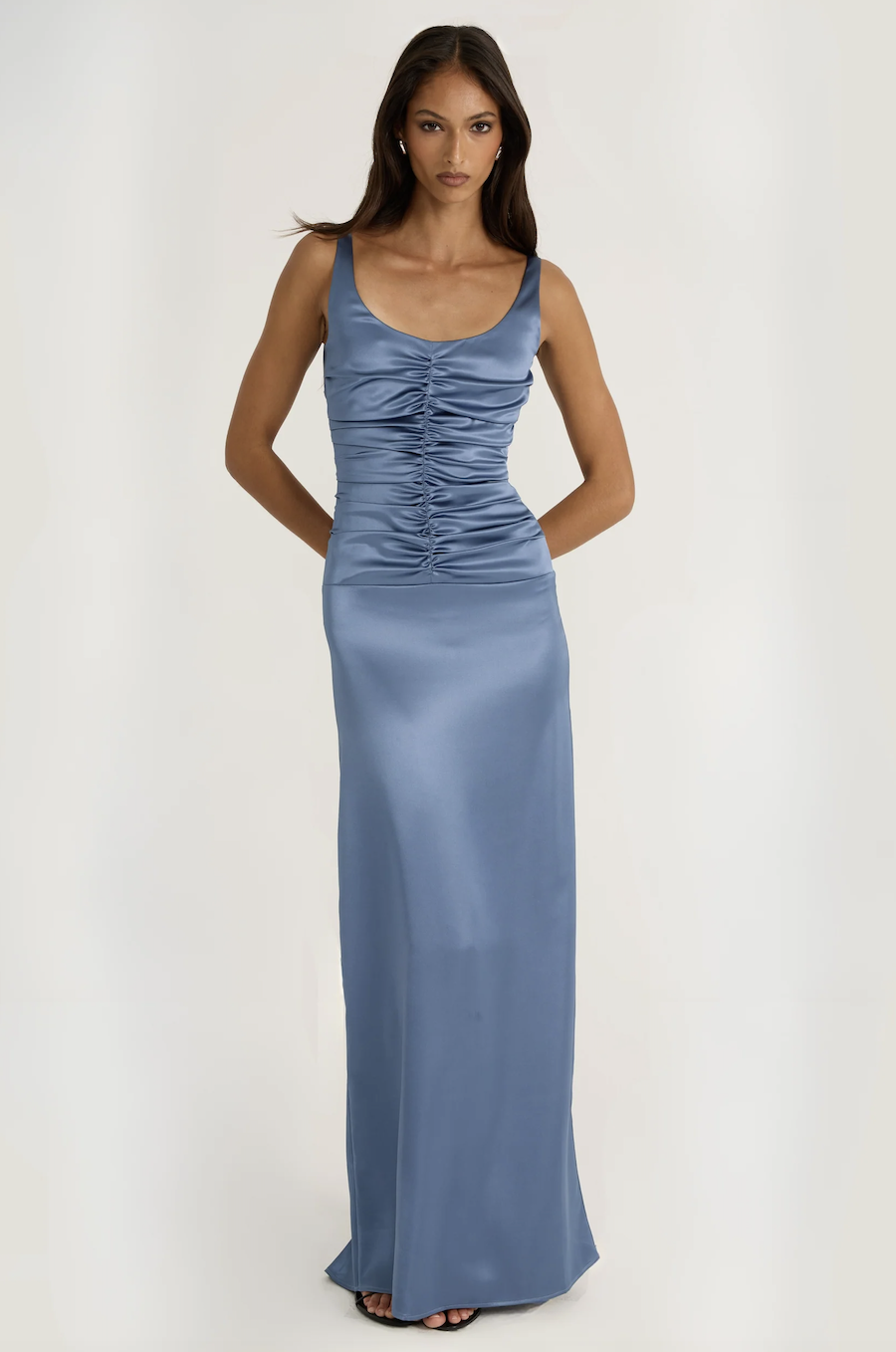 Ance Gria Atlein Gown | Blue