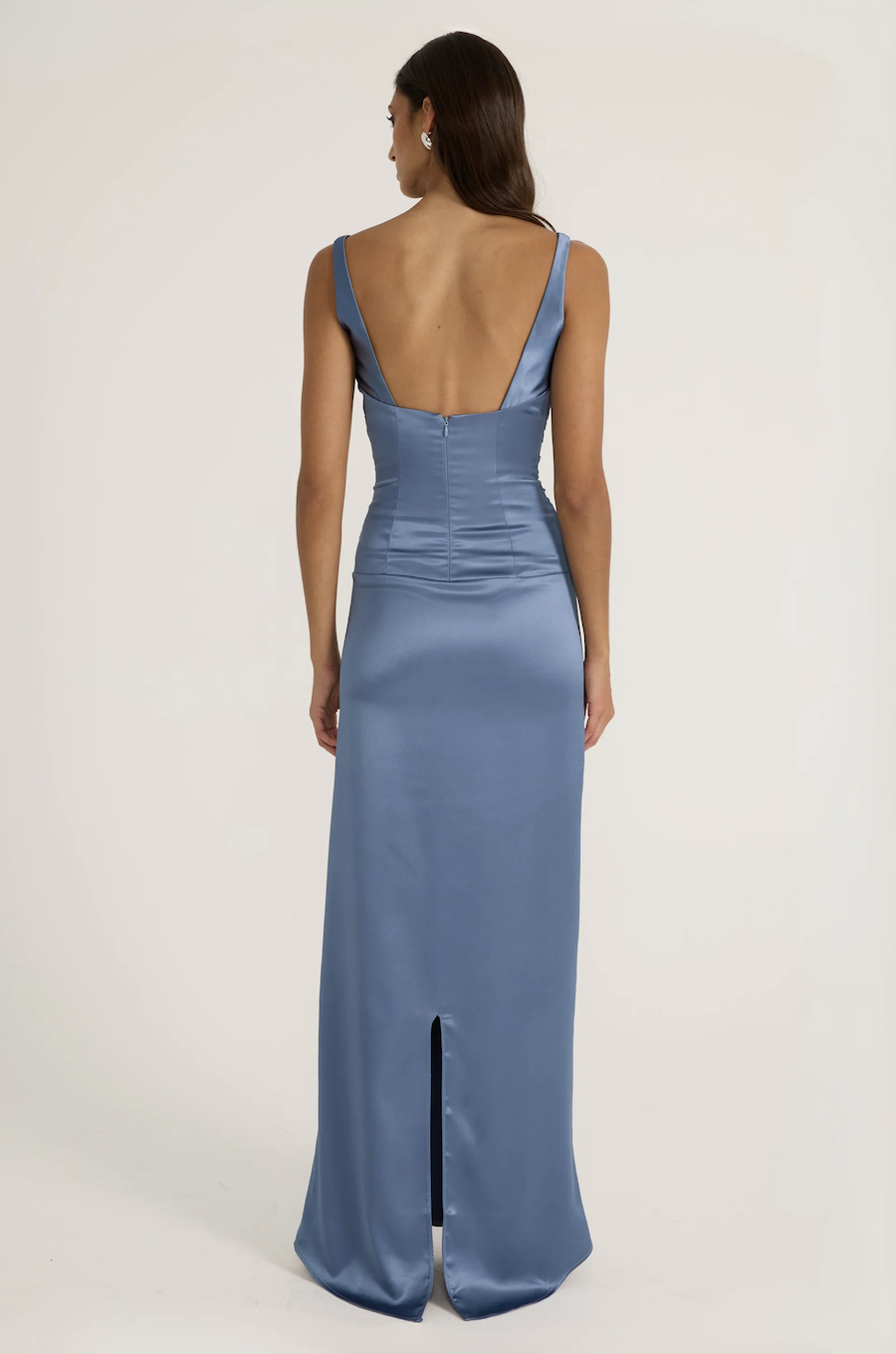 Ance Gria Atlein Gown | Blue